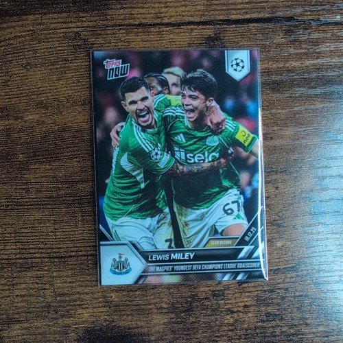 Lewis Miley – Lewis Miley - 2025-26 UCL Topps NOW® - Card 71 - PR: 409