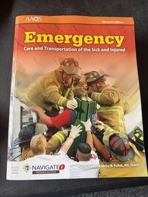 Emergency Care & Transportation of the Sick and Injured 11th Ed Pollak 2016 PB