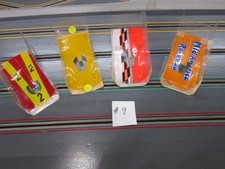 Pit Box Clean Out Slot Car Bodys Painted Wing Car Style Lot 9