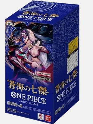 One Piece Card Game The Azure's Sea Seven OP14 Box NEW/JAPANESE