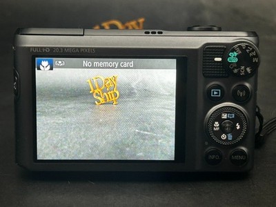 Near Mint Canon PowerShot SX720 HS Black 20.3MP Wi-Fi W/Battery