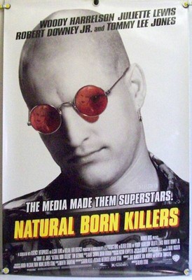 Art Print Poster Canvas Natural Born Killers Classic Horror Movie