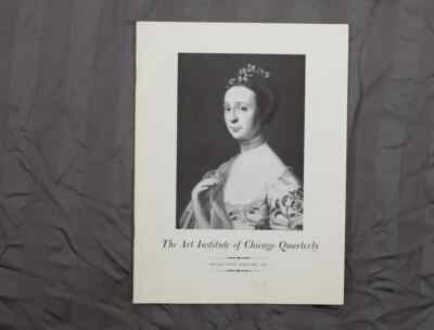 Vintage Art Institute Chicago Quarterly Mag Feb 1960 Double Issue