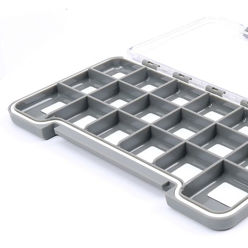 Slim and Waterproof Fishing Fly Box with Secure Closure for Tackle Storage - Picture 14 of 37