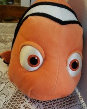 Disney Store Jumbo 28" Nemo Soft Plush Finding Nemo Clown Fish Stuffed Animal