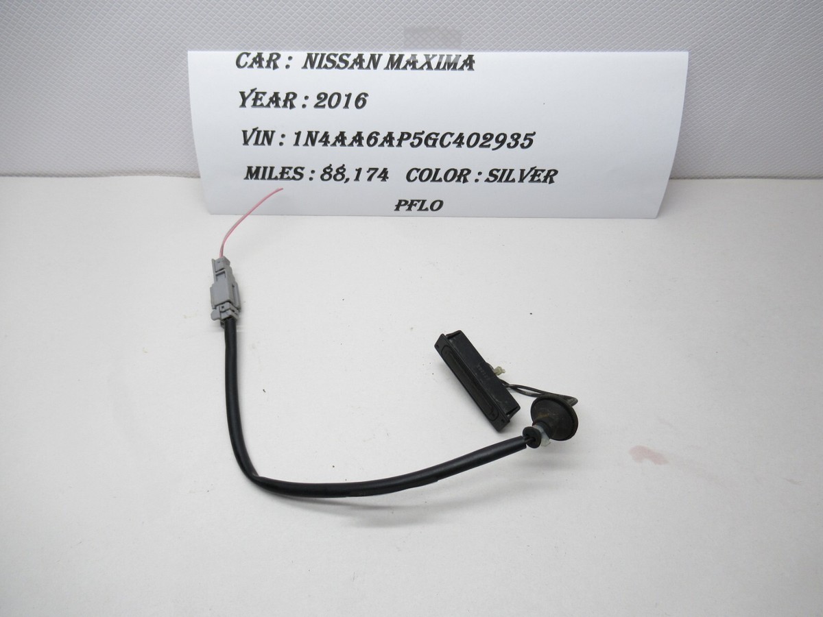 2016-2023 Nissan Maxima Trunk Lid Release Switch Assembly 25380