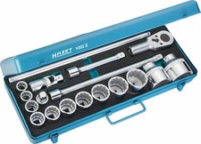 HAZET Socket set 1002Z Square, hollow 20 mm 3/4 inch Number of tools: 18