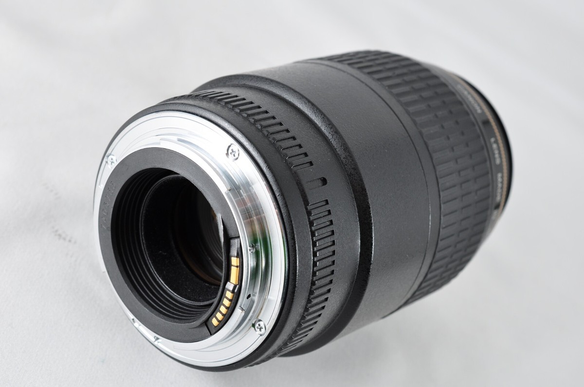 Canon MACRO LENS EF 100mm F/2.8 USM Lens with HOOD From Japan By