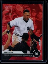 2020-21 Topps Now Chrome Derek Jeter Career Retrospective Cards Checklist 13