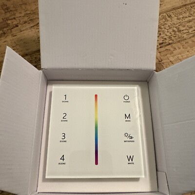 Wand Touch Panel LED Controller Dimmer für LED RGB Streifen Licht DC12-24V