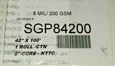 Dietzgen 8 Mil Gloss Photo Paper 42'' x 100'