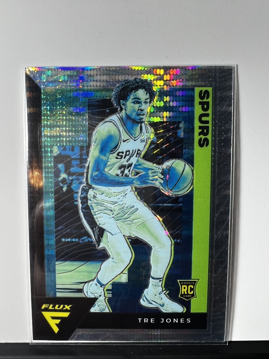 2020-21 Panini Flux Tre Jones Rookie Prizm Card RC #230 NBA 2020-21 Panini Flux Tre Jones Rookie Prizm Card RC #230 NBA