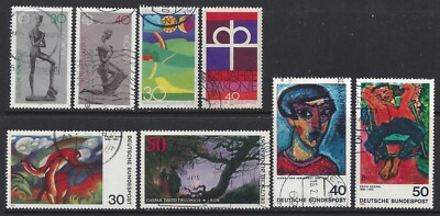 GERMANY 1974 complete year set used | eBay