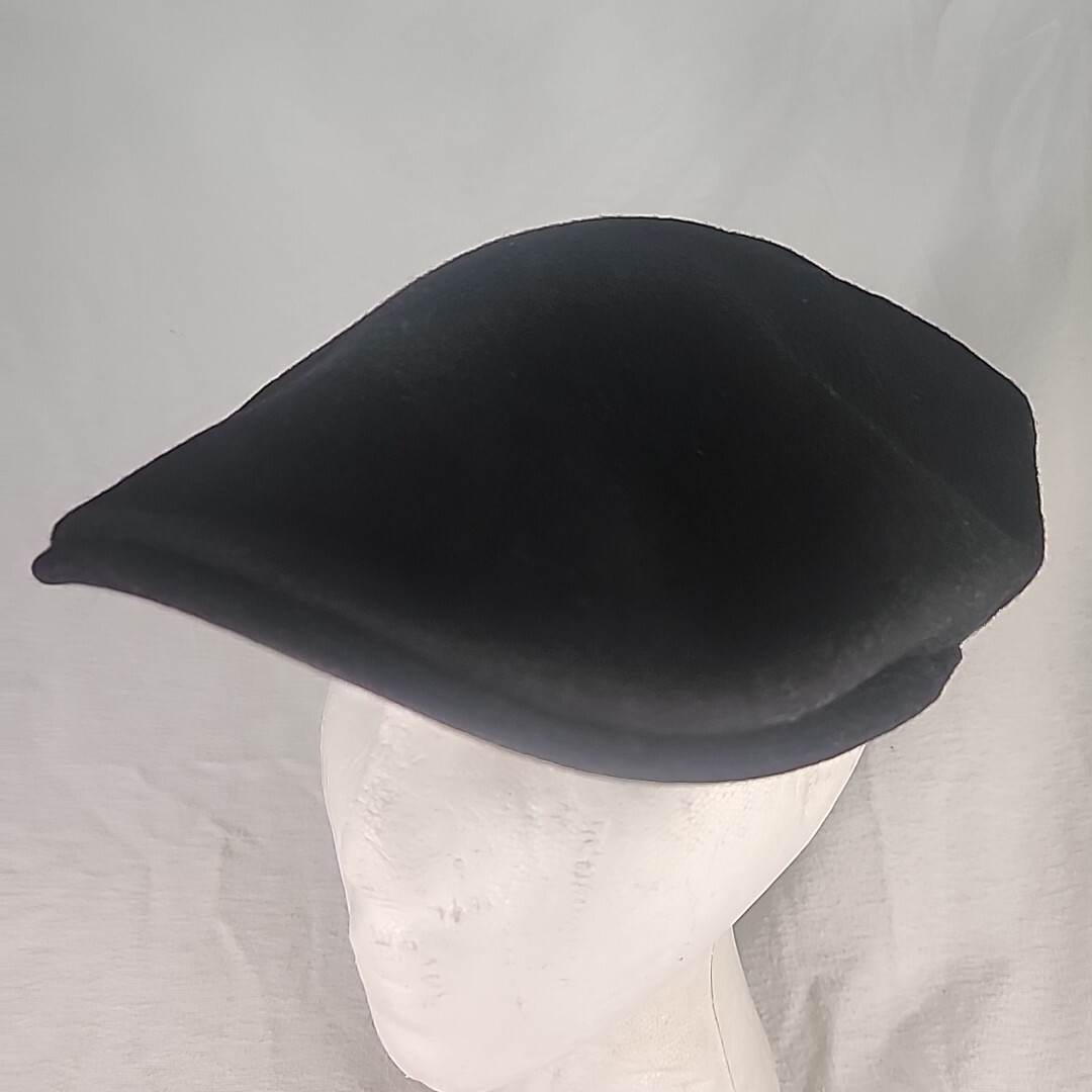 MALI Newsboy Cap Kangol Blue 504 Wool CAO1474 Black RN# 68438 Size XXL