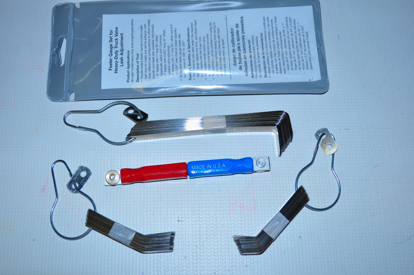 Kastar 3079 Master Feeler Gauge Set for H.D. Truck Valve Adj. eBay