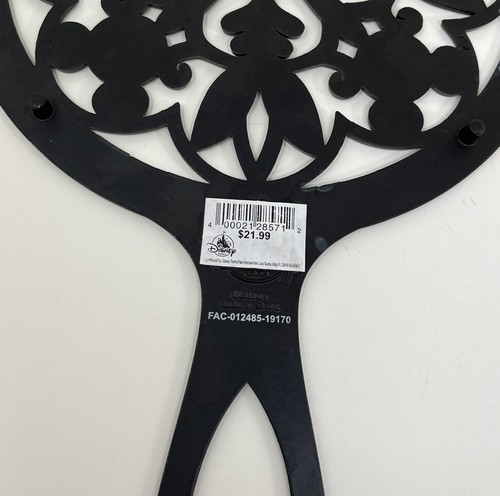 2 Disney Mouse Wares Metal Trivets Black And Silver Preowned - Bild 4 von 8