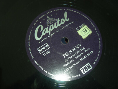 (S7741) Les Paul - Mary Ford - Vaya Con Dios - Johnny