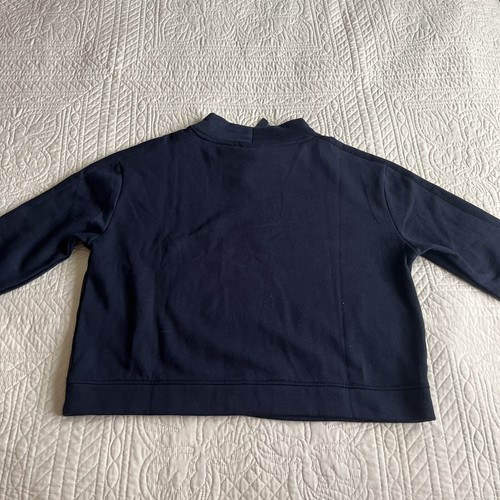 Sudadera Tommy Hilfiger para mujer cintura recortada cuello grande L - Imagen 7 de 9