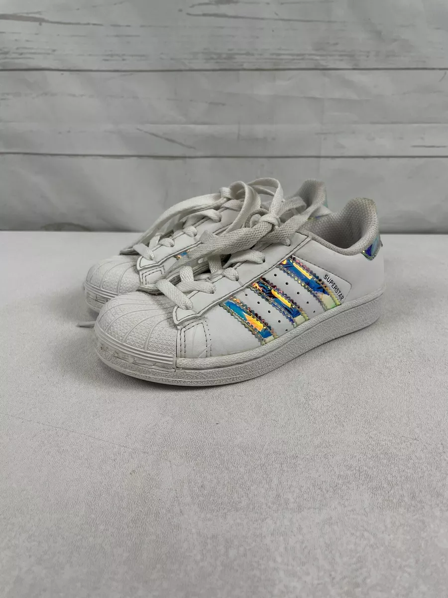 Adidas superstar hotsell youth iridescent