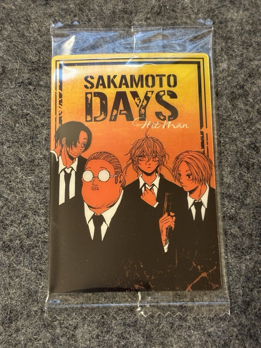 SAKAMOTODAYS① Illustrated by author SAKAMOTO DAYS FAMILY Wafer Card BANDAI