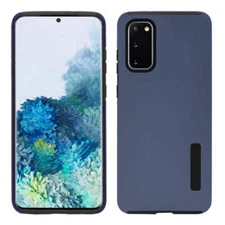 Protective Full Body Dual Layer Slim Compact Case Cover For Samsung S20- Navy