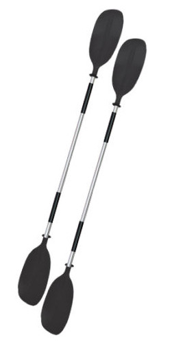 Paddles Aluminum Asymmetric (split Shaft) X 2