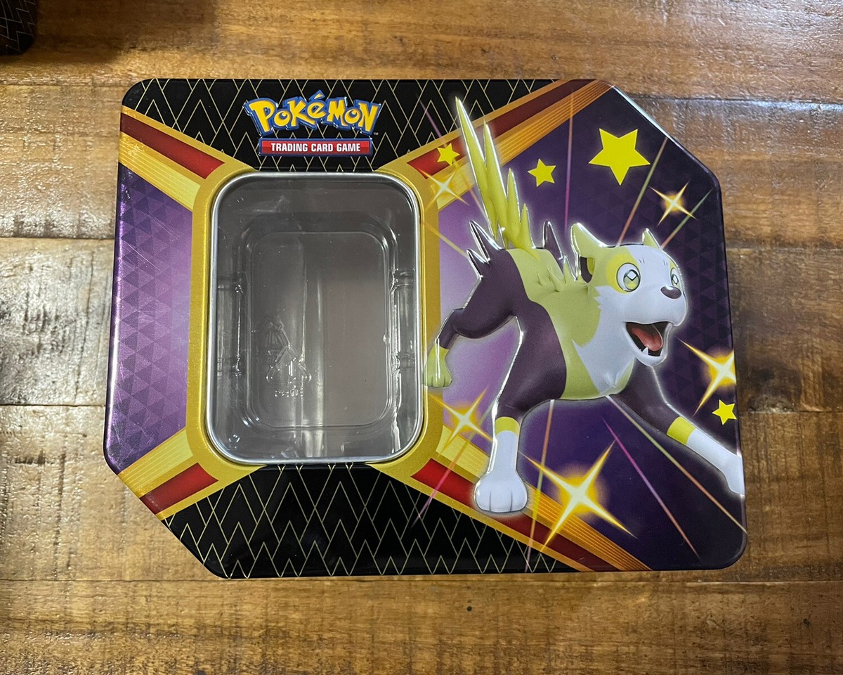 Pokemon Trading Card Game Shining Fates Boltund V Tin (Empty, No Packs) Pokemon Trading Card Game Shining Fates Boltund V Tin (Empty, No Packs)