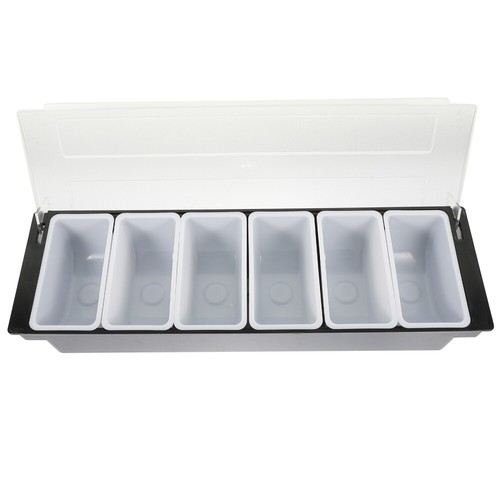 Compartment Fruit Box Candy Case Compartments Nut Serving Container