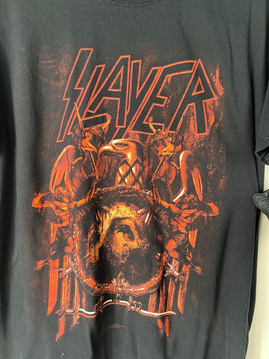 Slayer 2016 Tour Copyright official Merchendise T-Shirt Mens | eBay