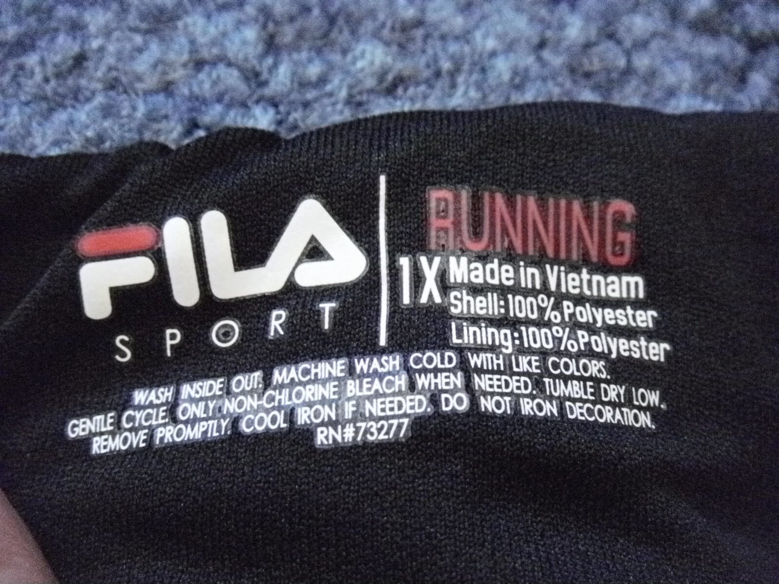 Pantaloncini da corsa Fila Sport donna 1x nero floreale arancione foderato coulisse