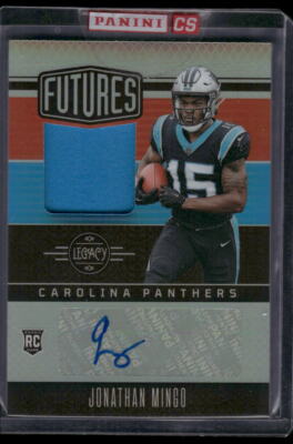 2023 Panini Legacy #FAPS-14 Jonathan Mingo Futures Patch Autographs Silver #/249