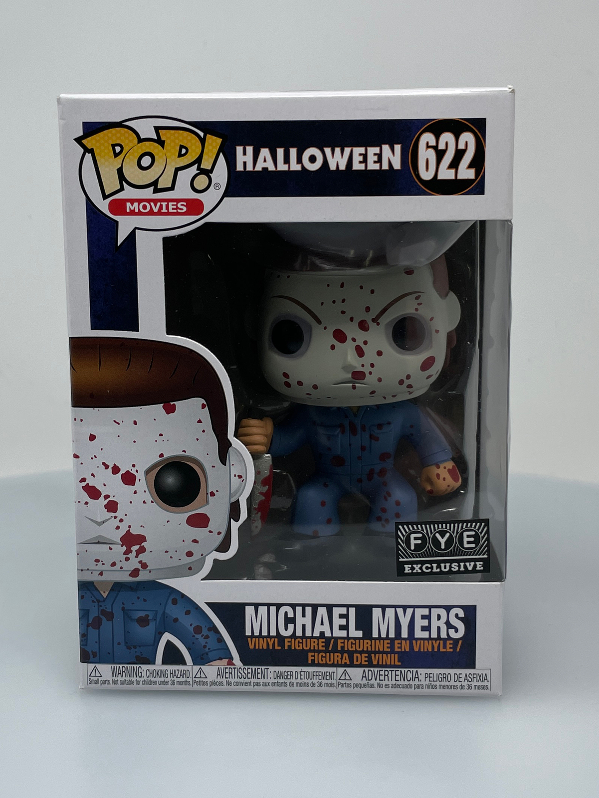Funko Pop! Movies Halloween Michael Myers With Blood Splatter #622 Damaged