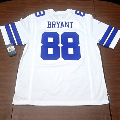 NEW Nike NFL Mens Dallas Cowboys Dez Bryant White Jersey Size L Large  Authentic