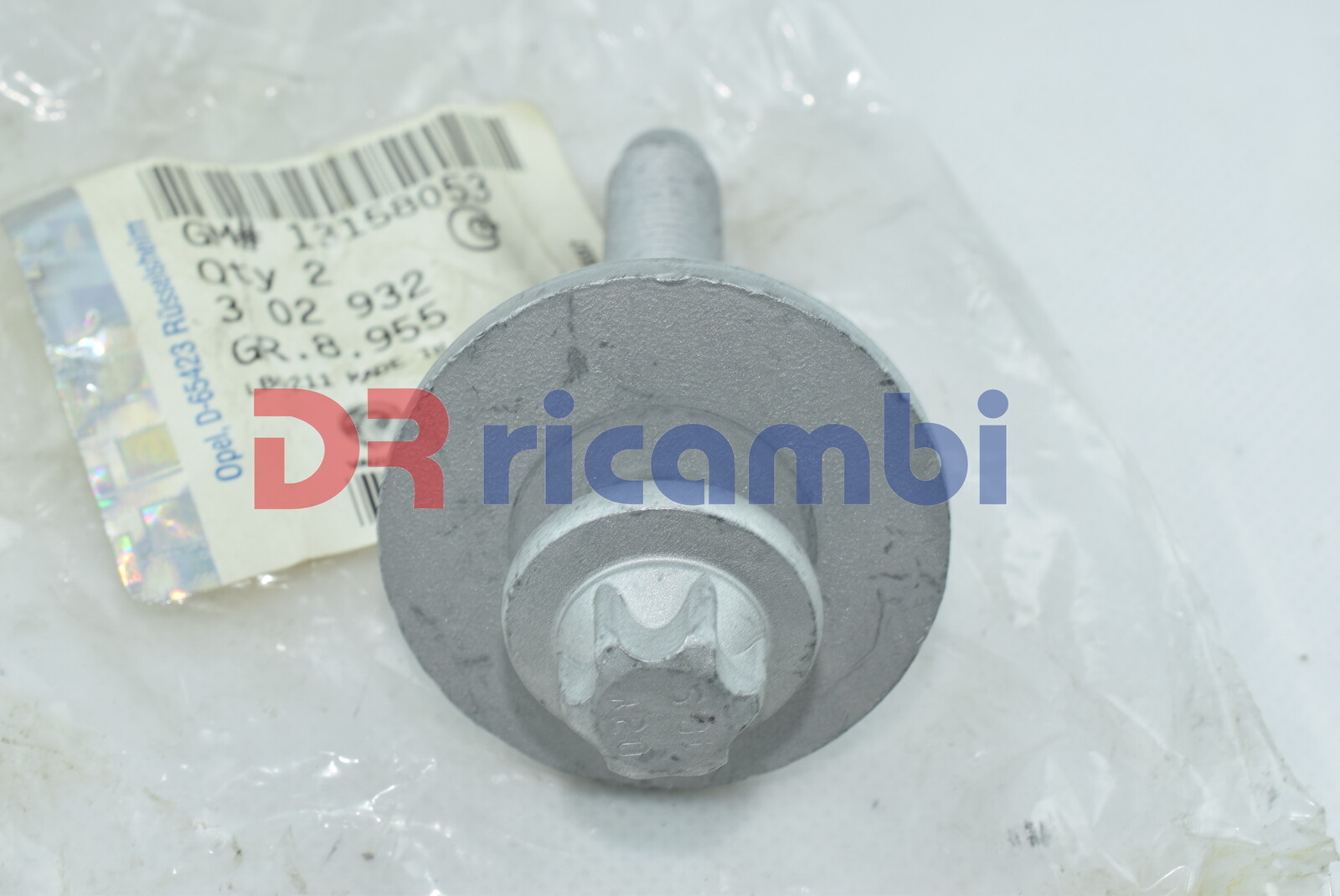 Vite in inox a testa esagonale totale filetto M8 x 14 mm