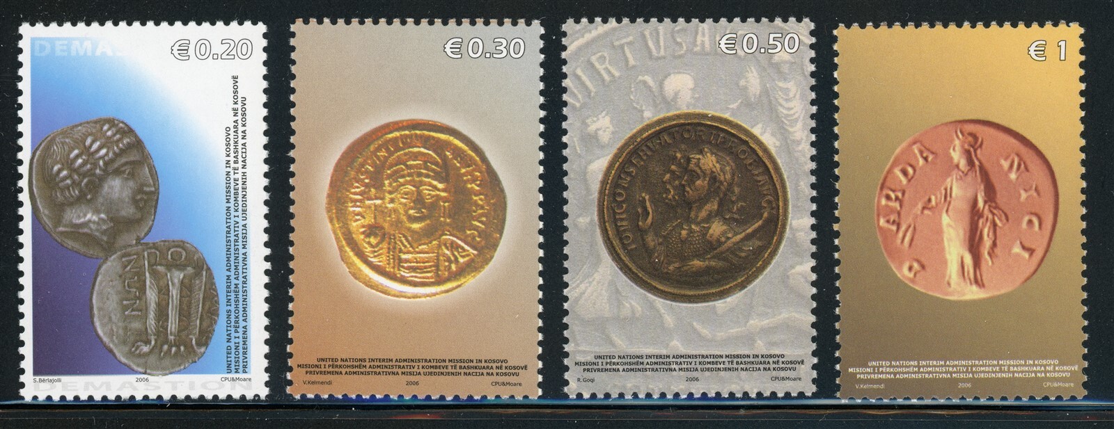 KOSOVO (UN Admin) MNH Scott 5962 Depicting Ancient Coins CV7+ eBay