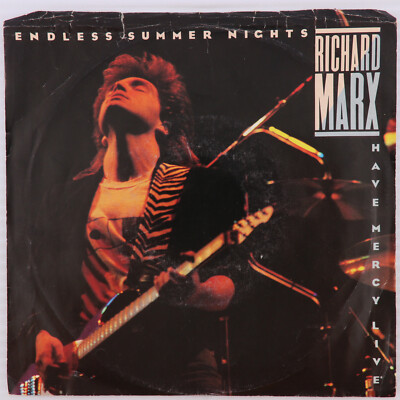 Richard Marx   Endless Summer Nights / Have Mercy -1988 45 rpm 7'' Record B-50113