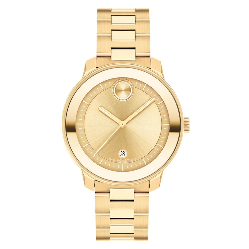 Movado BOLD Verso Pale Yellow Gold-plated Stainless Steel  display picture 1