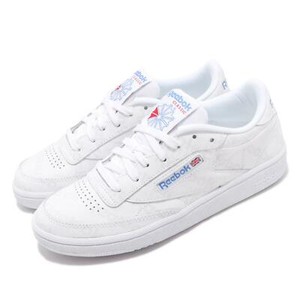 reebok club c white grey