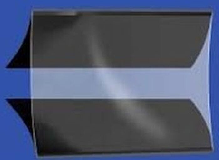 Showgard size EH25/22 black hingeless stamp mount NEW unopened pack 1st quality