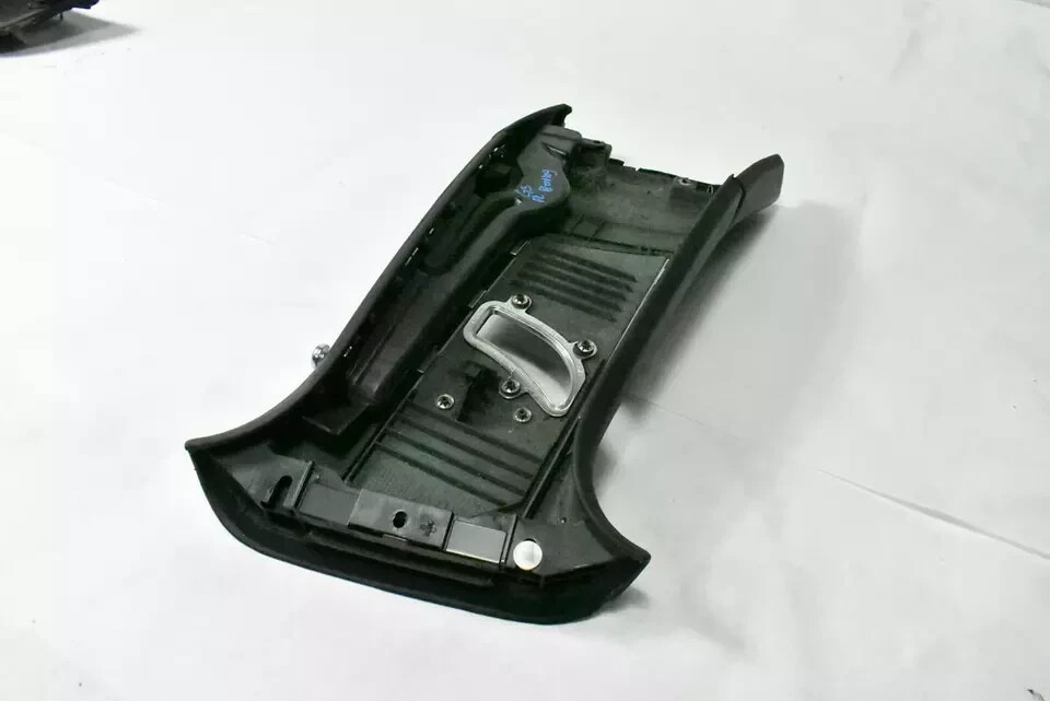 06-12 Bentley Continental Flying Spur Front Left Side B Pillar Trim Black OEM
