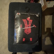 Ninja Costume Kids Size Med 8-10; Hooded Shirt, Pants, Tunic, Face CompleteNew