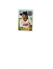 2018 Topps Heritage Greg Allen RC Red Autograph 16/69! HoT!