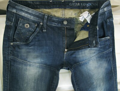 HOT Men G STAR RAW DENIM MOTOR 5620 LOW TAPERED EMBRO Jeans 32 x32