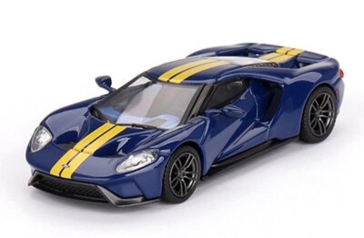 FORD GT  - Sunoco blue - Mini GT 1:64