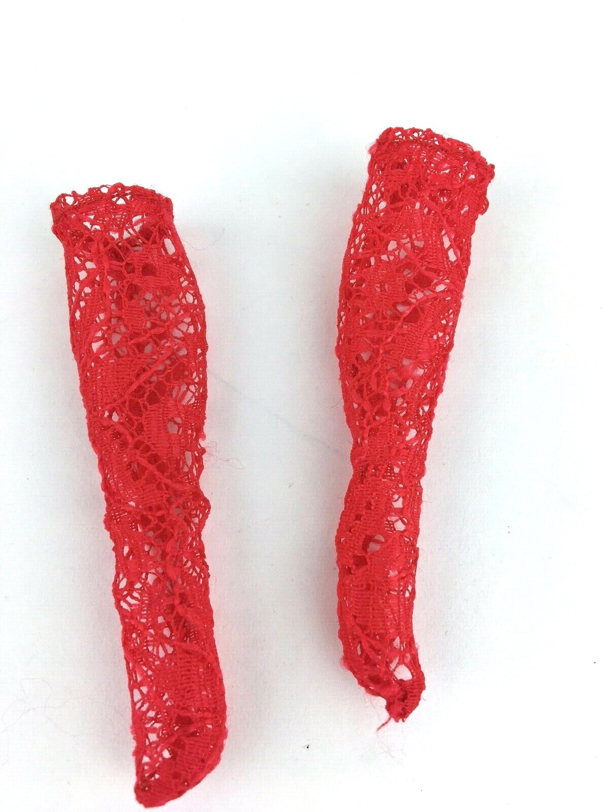 SAOLA BAMBOLA LOL OMG Abbigliamento PUNK GRRL RAGAZZA Pizzo Rosso SOLO CALZINI