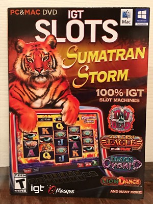 sumatran storm --- collection of 15 igt slots casino computer games --- new