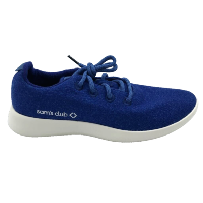 #ad Mens 10 Allbirds Sams Club Wool Runner WR Running Lace Shoes Blue White 0821 NV1 $7.50