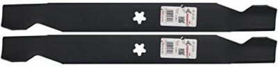 Rotierende (2) High-Lift-Klingen für Craftsman 127843, 138498, 138971, 42 Zol...
