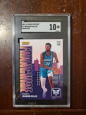Brandon Miller (RC) /485 SGC 10 Grade Hornets 2023-24 Panini Instant Franchise