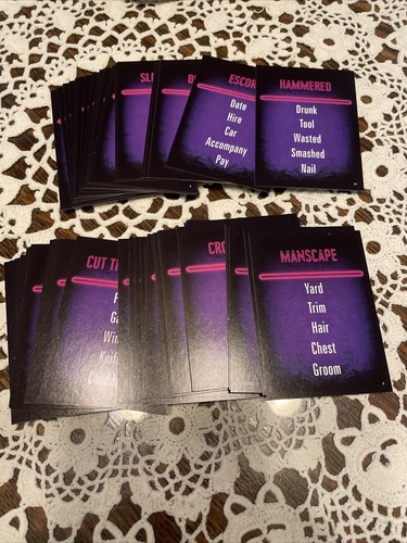 Hasbro Midnight Taboo Game Unspeakable Late Night Fun! Adult Game C0418 - Picture 2 of 15